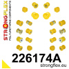 Strongflex Audi / Volkswagen Polyurethaan rubberset voor- en achteras SPORT – 226174A