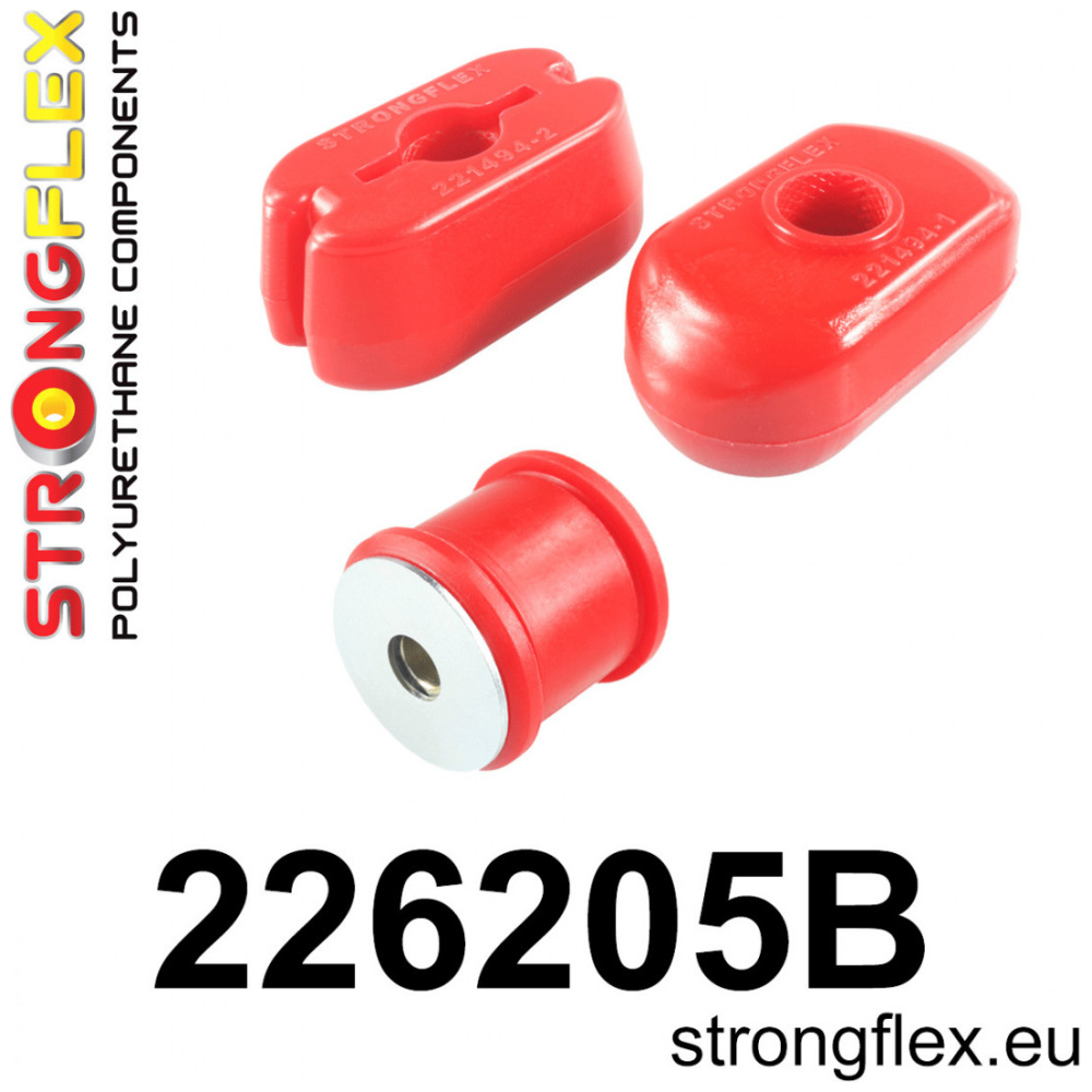Strongflex Audi / Volkswagen Motorsteun rubberset- pendelsteun – 226205B