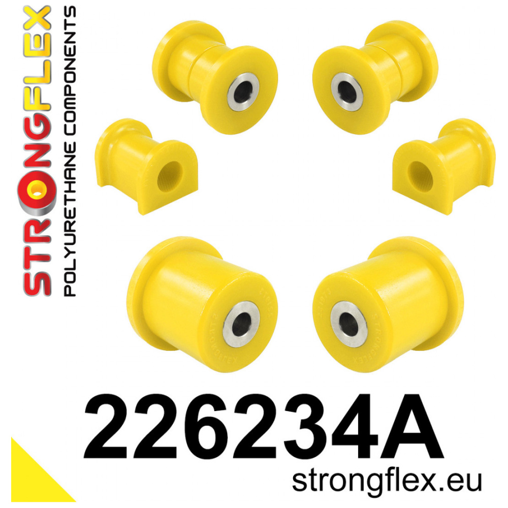 Strongflex Volkswagen Transporter / T5 / T6 Vooras rubberset SPORT – 226234A