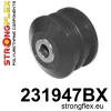 Strongflex Volvo 940 / 960 Achteras langsdraagarmrubber ZWART – 231947BX