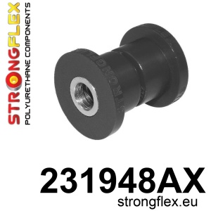 Strongflex Volvo 940 / 960 Achteras achterste trekstang- voorste rubber SPORT ZWART – 231948AX