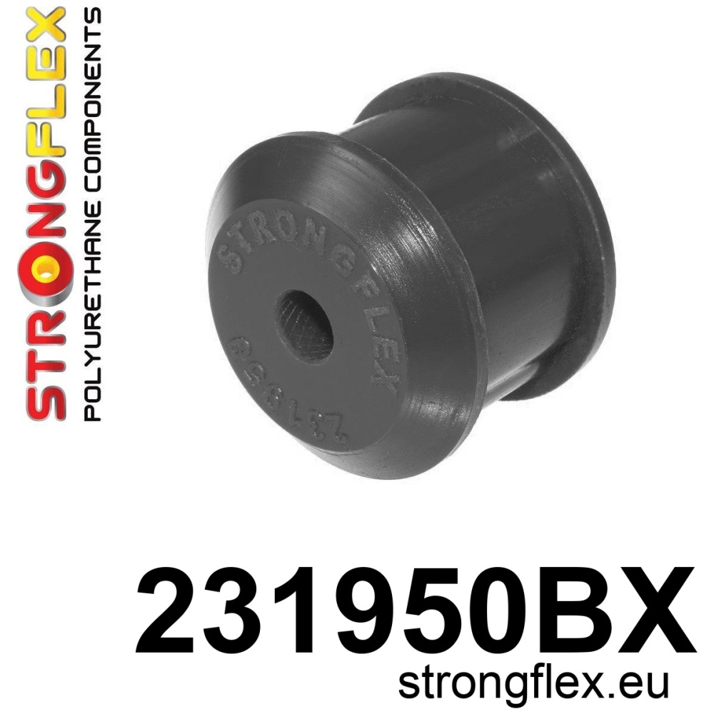 Strongflex Volvo 940 / 960 Achteras subframe- achterste rubber ZWART – 231950BX
