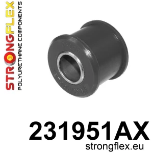 Strongflex Volvo 940 / 960 Achteras panhardstang rubber SPORT ZWART – 231951AX