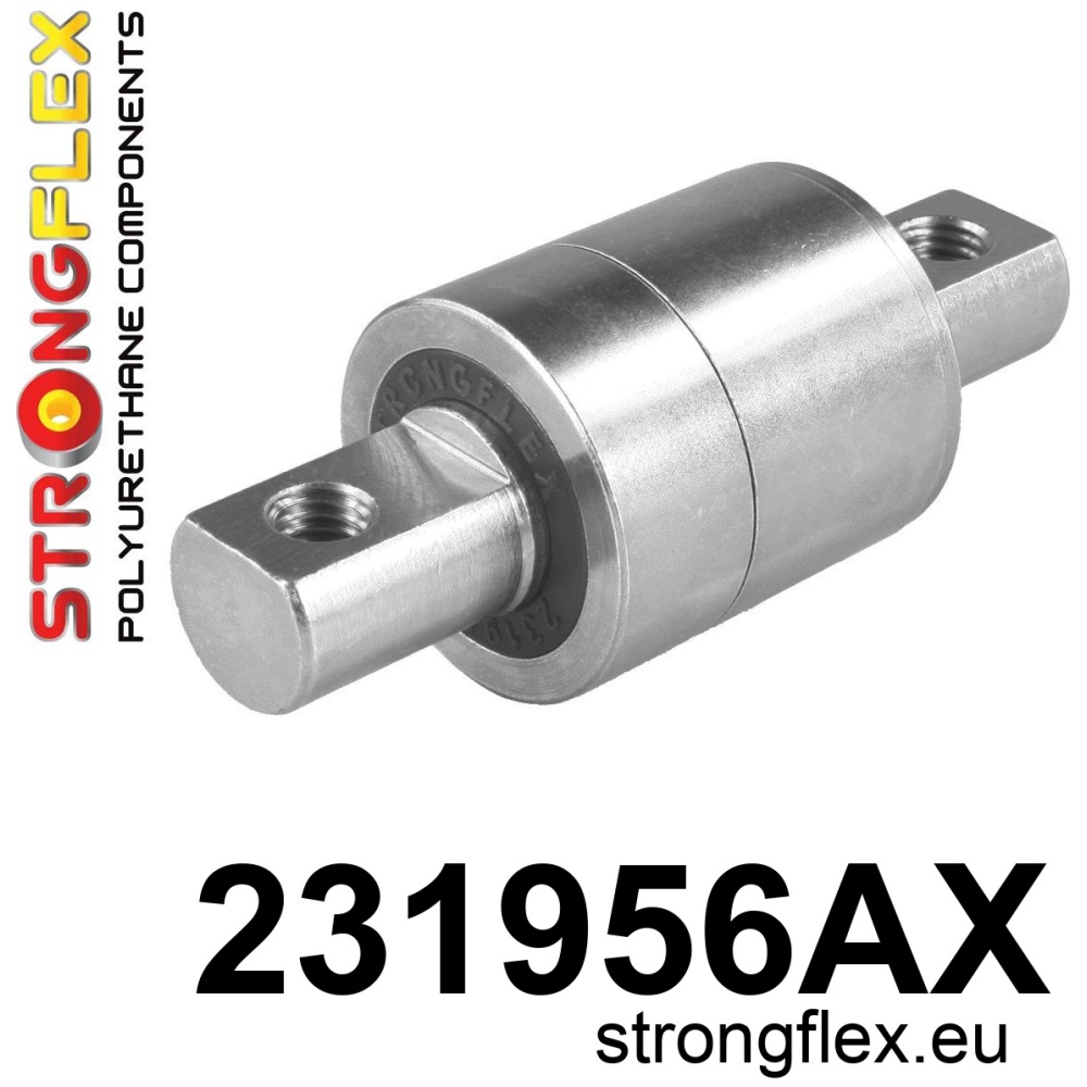 Strongflex Volvo S60 / S80 / V70 Vooras draagarm rubber voor SPORT ZWART – 231956AX