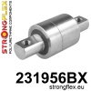 Strongflex Volvo S60 / S80 / V70 Vooras draagarm rubber voor ZWART – 231956BX