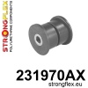 Strongflex Volvo S60 / S80 / V70 Motorsteunrubber voor onder SPORT ZWART – 231970AX