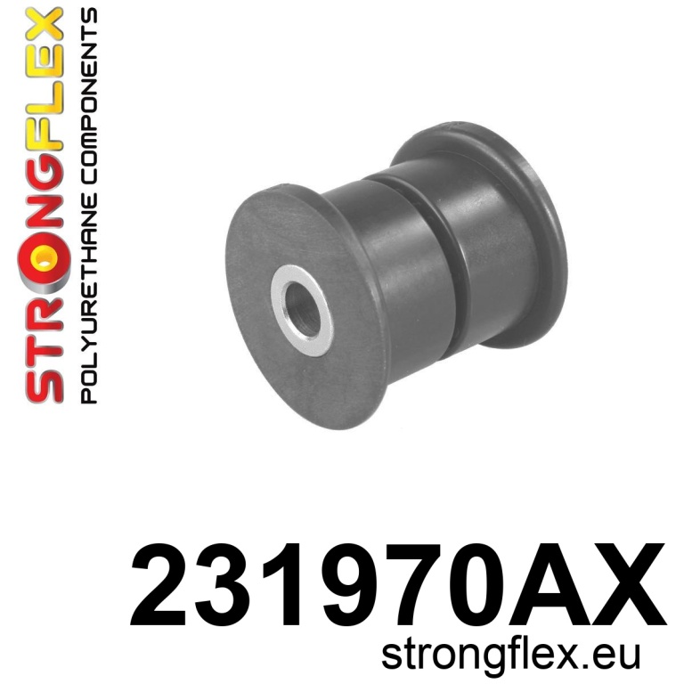 Strongflex Volvo S60 / S80 / V70 Motorsteunrubber voor onder SPORT ZWART – 231970AX