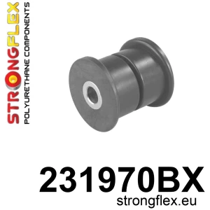 Strongflex Volvo S60 / S80 / V70 Motorsteunrubber voor onder ZWART – 231970BX