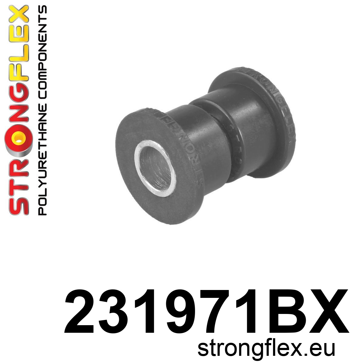 Strongflex Volvo S60 / S80 / V70 Motorsteunrubber voor onder ZWART – 231971BX 1 Strongflex Volvo S60 / S80 / V70 Motorsteunrubber voor onder ZWART – 231971BX