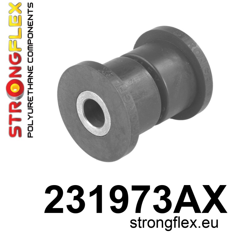 Strongflex Volvo S60 / S80 / V70 Motorsteunrubber voor boven – achter SPORT ZWART – 231973AX