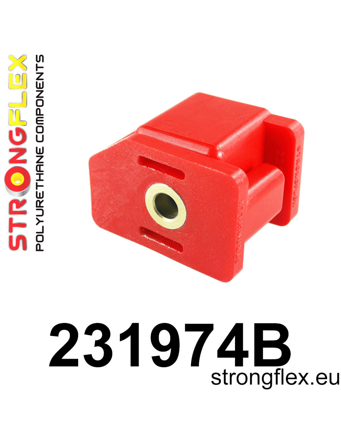 Strongflex Volvo S60 / S80 / V70 Motorsteunrubber voor boven – voorste – 231974B 1 Strongflex Volvo S60 / S80 / V70 Motorsteunrubber voor boven – voorste – 231974B