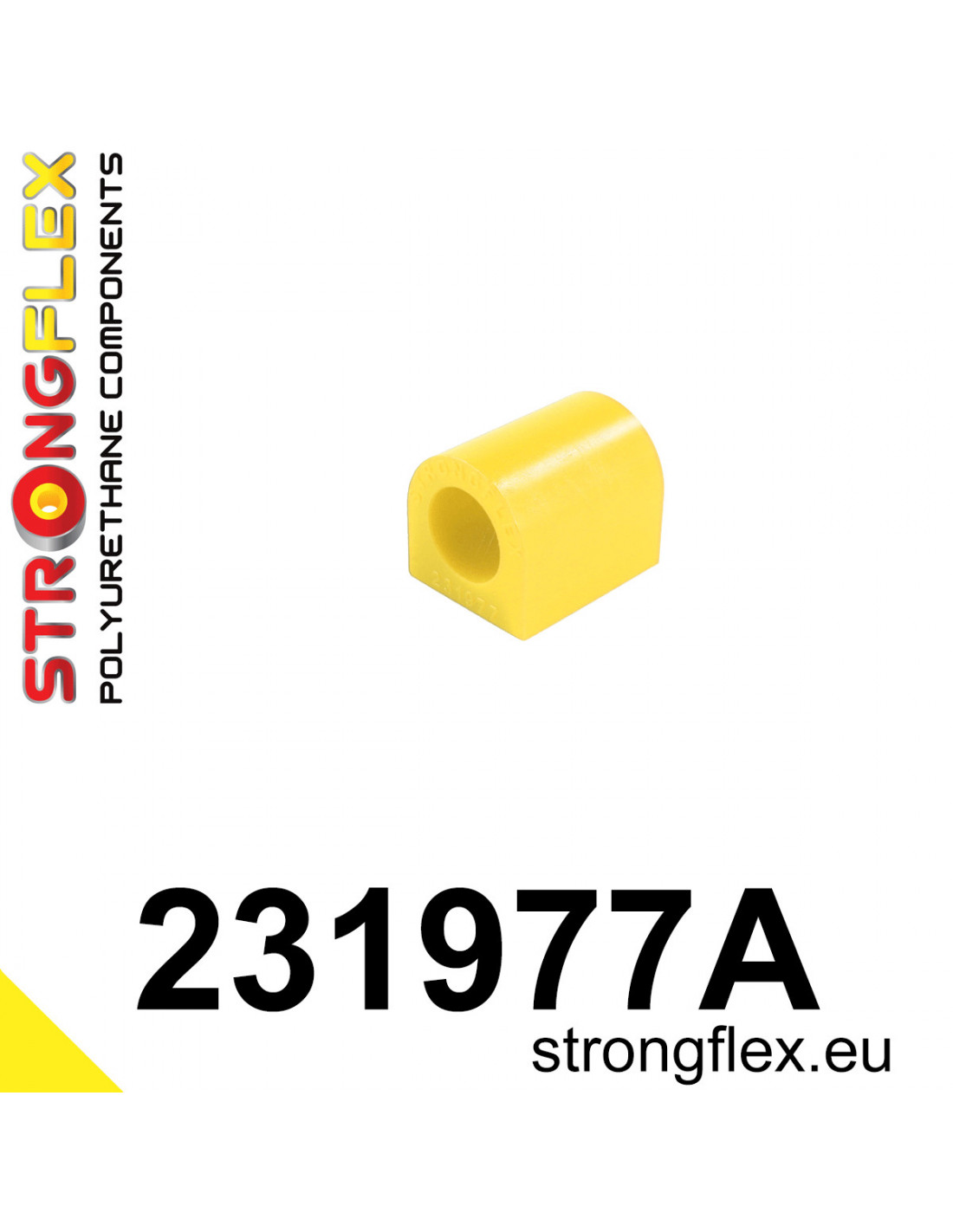 Strongflex Volvo 240 Front anti-roll bar bush SPORT – 231977A 1 Strongflex Volvo 240 Front anti-roll bar bush SPORT – 231977A