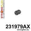 Strongflex Volvo 240 Rubber voorste koppelstang SPORT ZWART – 231979AX