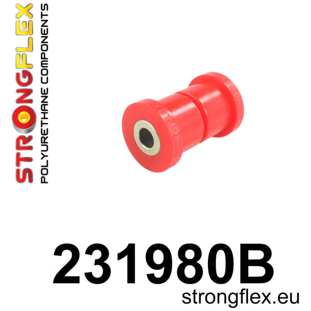 Strongflex Volvo 240 Vooras draagarm rubber voor – 231980B