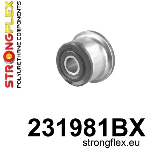 Strongflex Volvo 240 Vooras draagarm achterste rubber ZWART – 231981BX