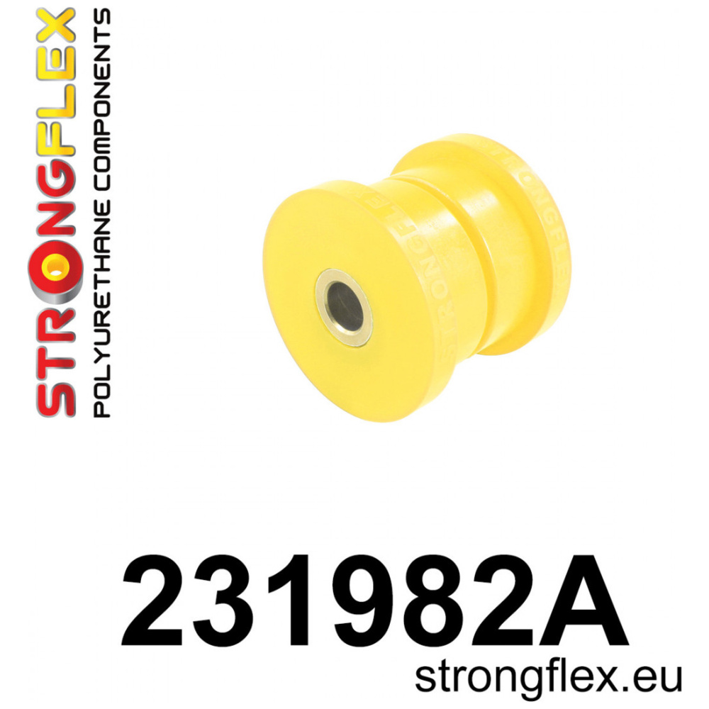 Strongflex Volvo 240 Achteras achterste trekstang rubber 48mm SPORT – 231982A