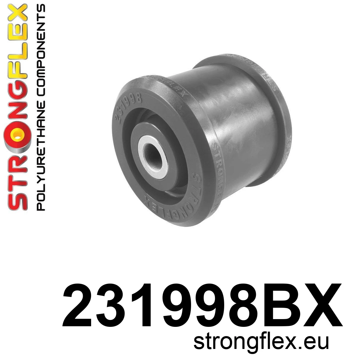 Strongflex Volvo 960 Achterdifferentieel - rubber voor ZWART – 231998BX 1 Strongflex Volvo 960 Achterdifferentieel – rubber voor ZWART – 231998BX
