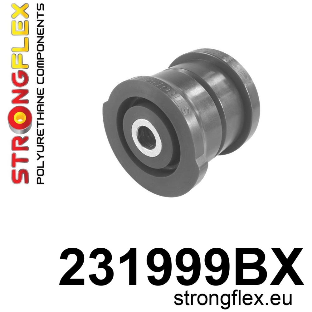 Strongflex Volvo 960 Différentiel arrière – silentbloc arrière NOIR – 231999BX