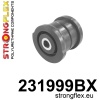 Strongflex Volvo 960 Achterdifferentieel – rubber achter ZWART – 231999BX