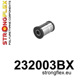 Strongflex Volvo C30 / C70 / S40 Achterste onderste draagarmrubber – binnenzijde ZWART – 232003BX