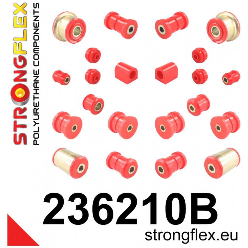 Strongflex Volvo 240 Complete ophangrubberset – 236210B