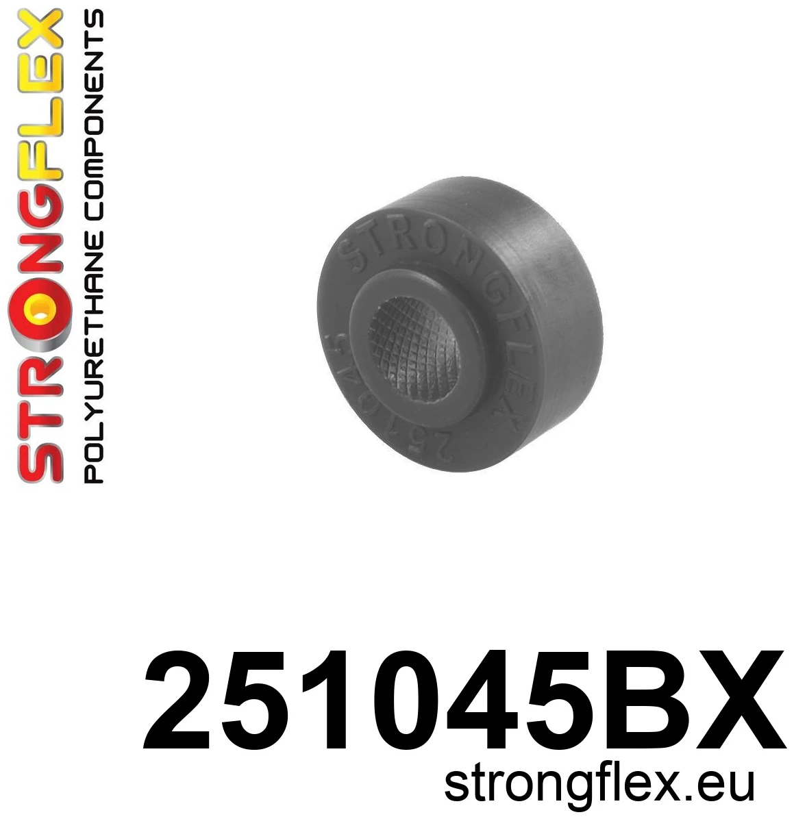 Strongflex Mini Classic Voorste onderste stangrubber ZWART – 251045BX 1 Strongflex Mini Classic Voorste onderste stangrubber ZWART – 251045BX