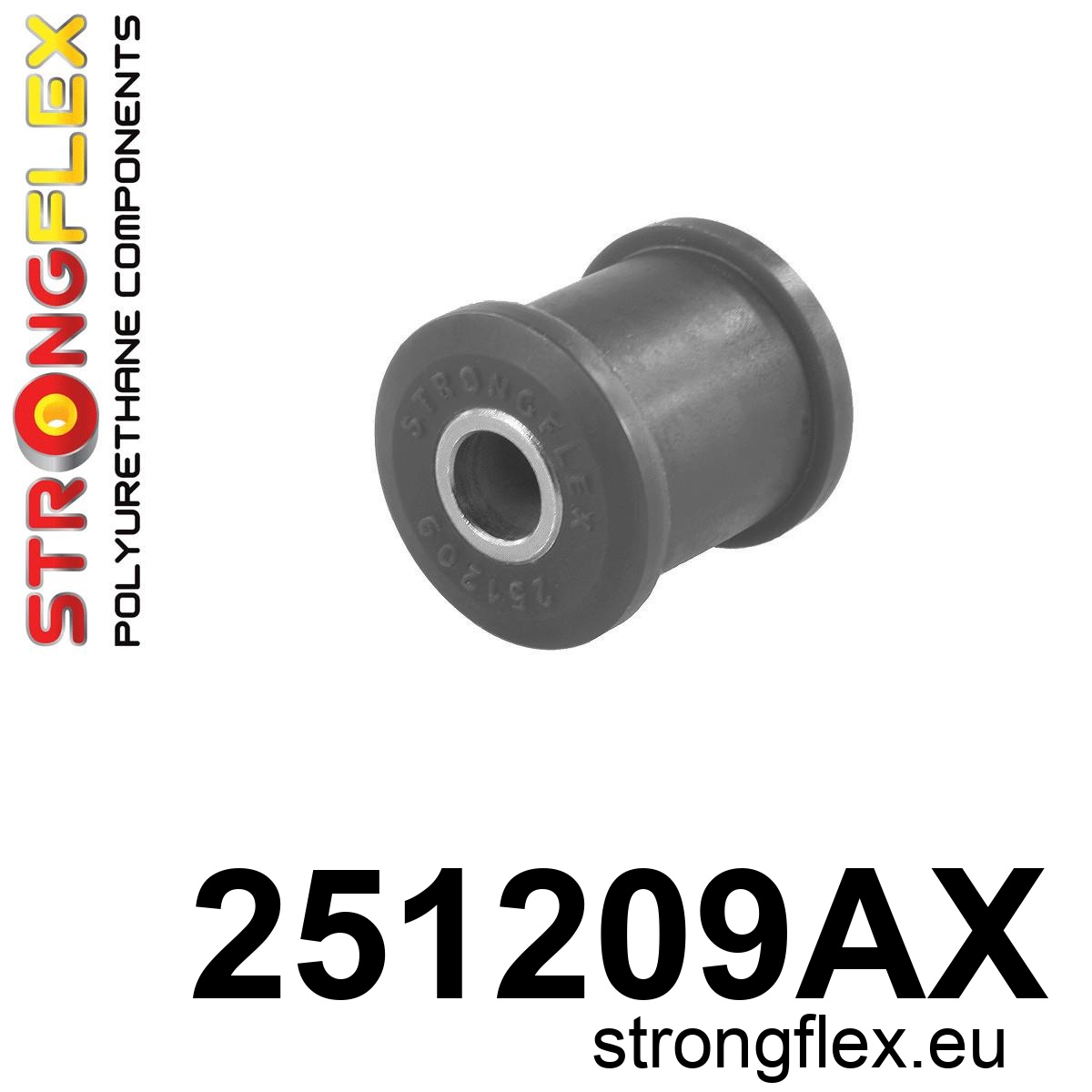 Strongflex Mini Classic Onderste Motorstabilisatorrubber SPORT ZWART – 251209AX 1 Strongflex Mini Classic Onderste Motorstabilisatorrubber SPORT ZWART – 251209AX