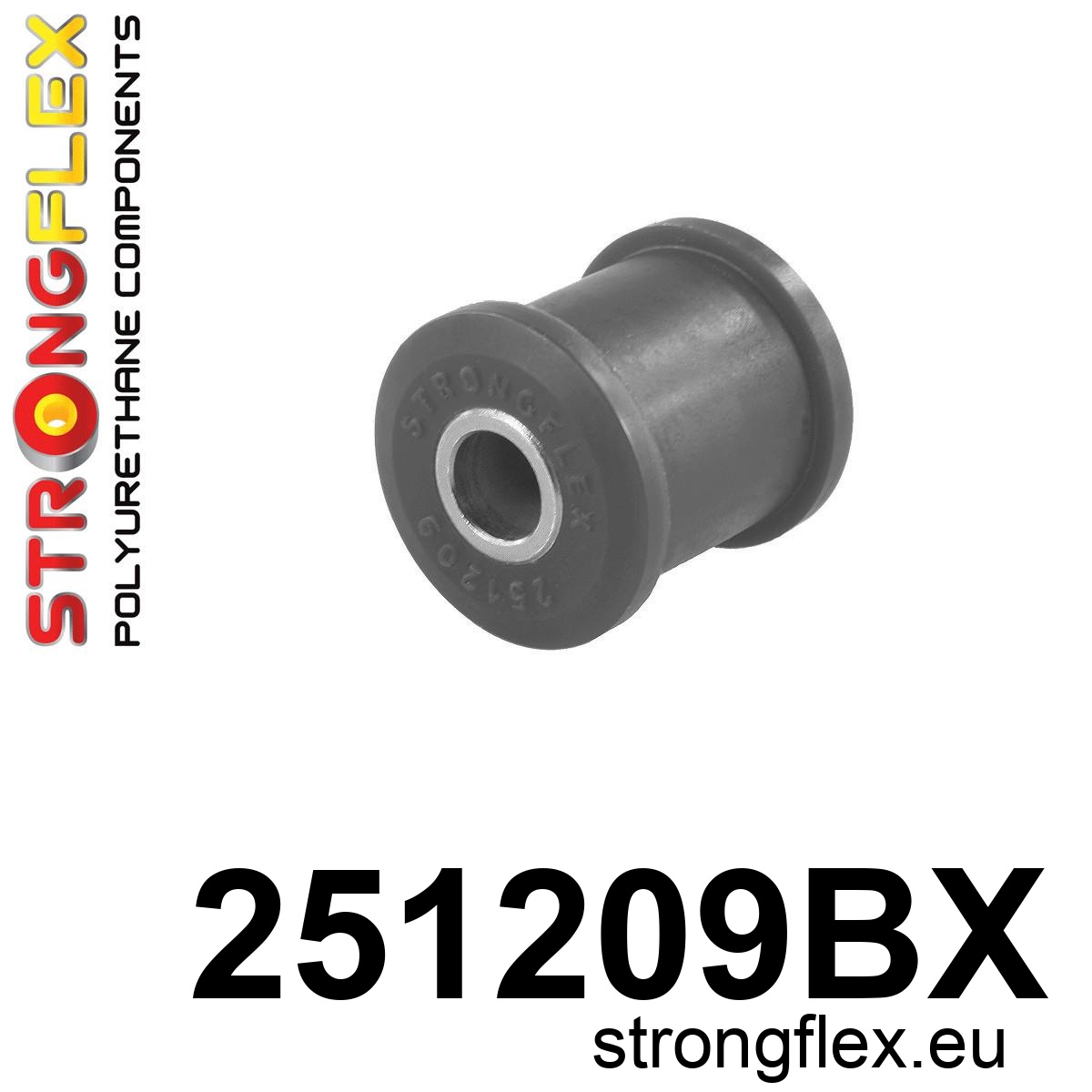 Strongflex Mini Classic Onderste Motorstabilisatorrubber ZWART – 251209BX 1 Strongflex Mini Classic Onderste Motorstabilisatorrubber ZWART – 251209BX