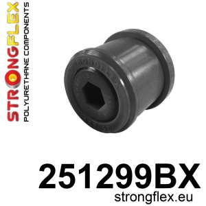 Strongflex Mini R55 / R56 / R57 Voorste draagarmrubber ZWART – 251299BX