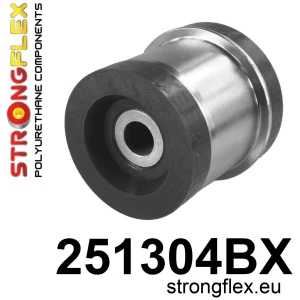 Strongflex Mini R50 / R52 / R53 Achterste langsdraagarm 60mm ZWART – 251304BX