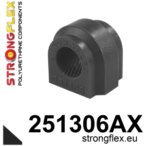 Strongflex Mini R50 / R52 / R53 Achterste stabilisatorrubber SPORT ZWART – 251306AX