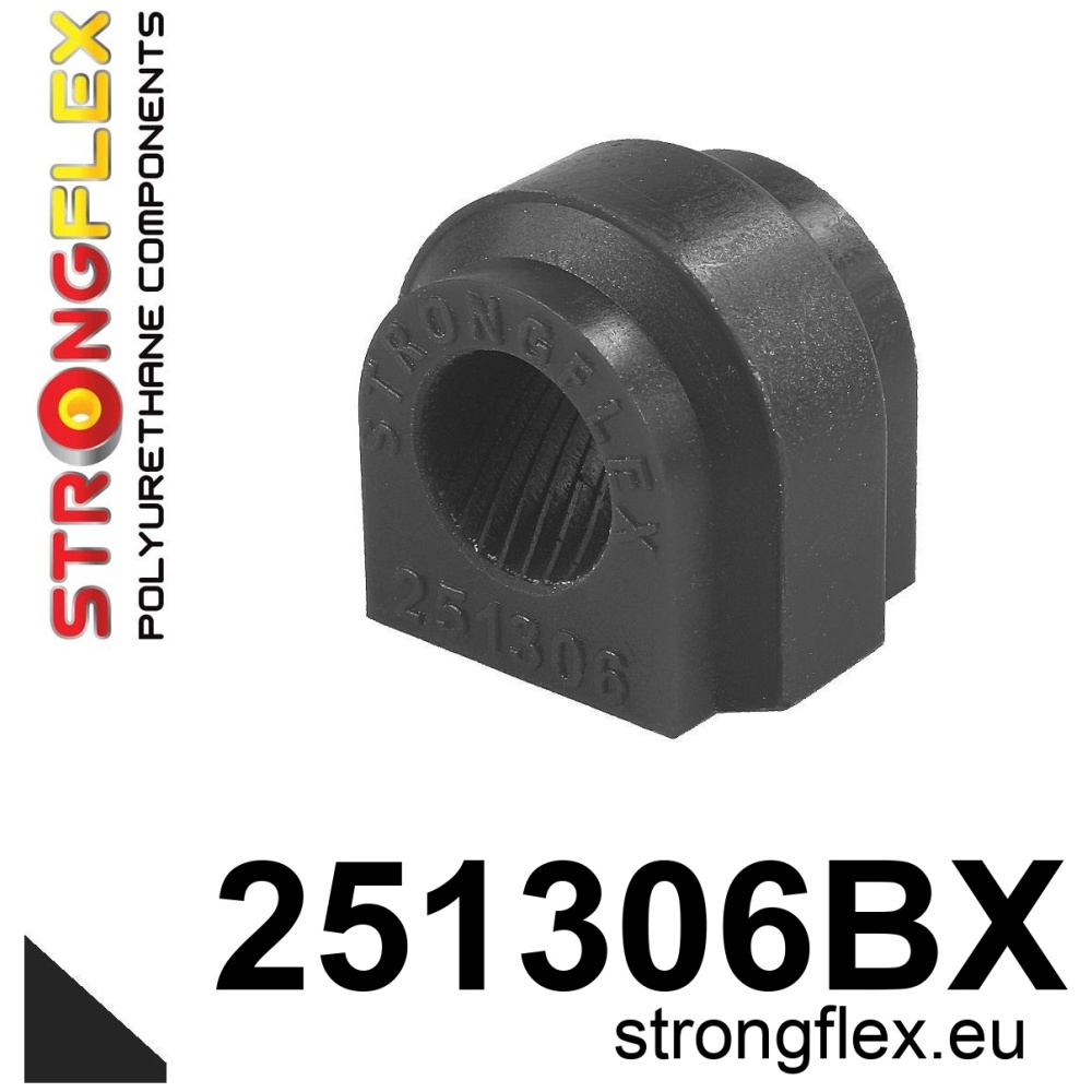 Strongflex Mini R50 / R52 / R53 Silentbloc de barre stabilisatrice arrière NOIR – 251306BX