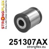 Strongflex Mini R50 / R52 / R53 Rubber achteras draagarm SPORT ZWART – 251307AX