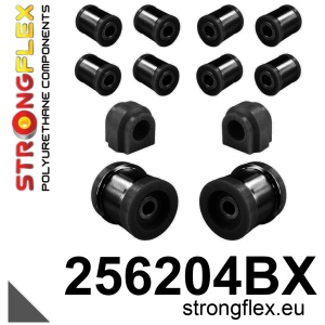Strongflex Mini R50 / R52 / R53 Achterste langsdraagarm 60mm ZWART – 251304BX