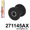 Strongflex Subaru Baja / Forester / Impreza Rubber voorste/achterste koppelstang SPORT ZWART – 271145AX