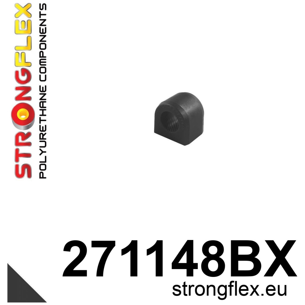 Strongflex Subaru Forester / Impreza Achterste stabilisatorrubber 13-29mm ZWART – 271148BX