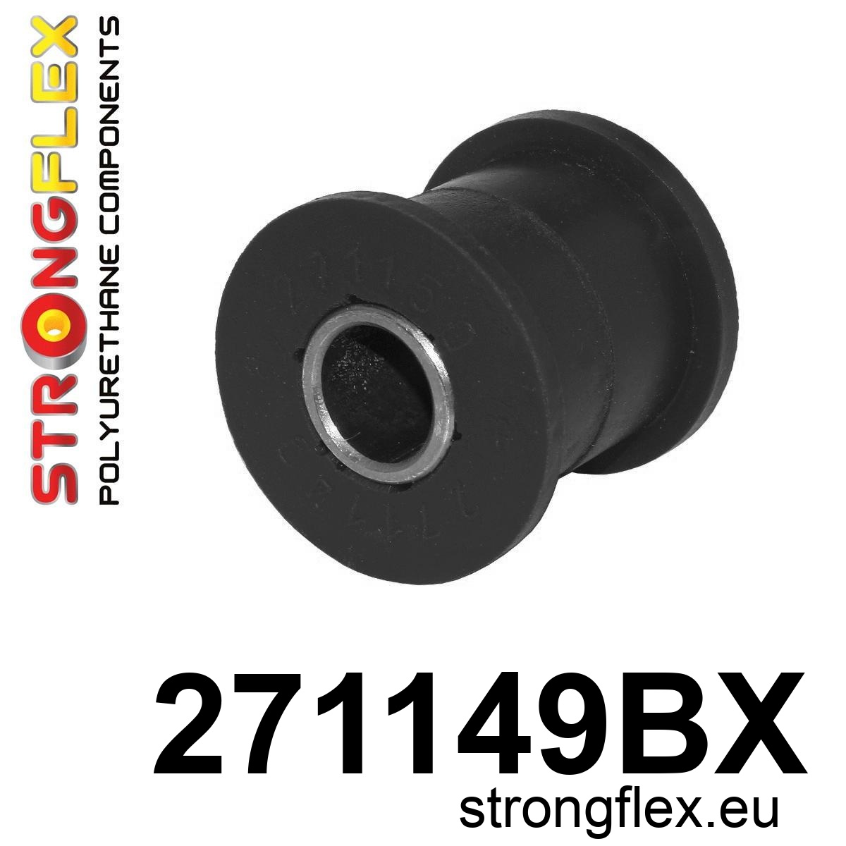 Strongflex Subaru Alcyone / SVX / Forester Rubber achteras trekstang ZWART – 271149BX 1 Strongflex Subaru Alcyone / SVX / Forester Rubber achteras trekstang ZWART – 271149BX