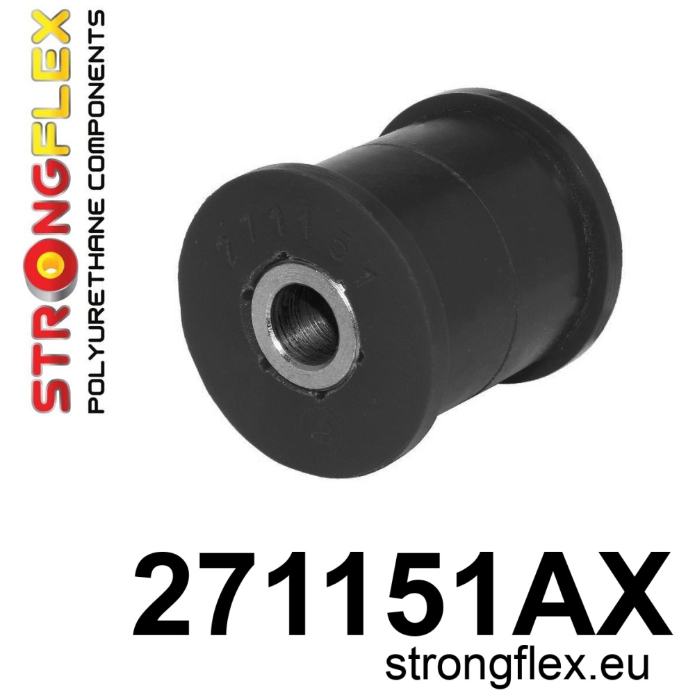 Strongflex Subaru Forester / Impreza / Legacy Achteras duwstang naar wielnaaf achterste rubber SPORT ZWART – 271151AX