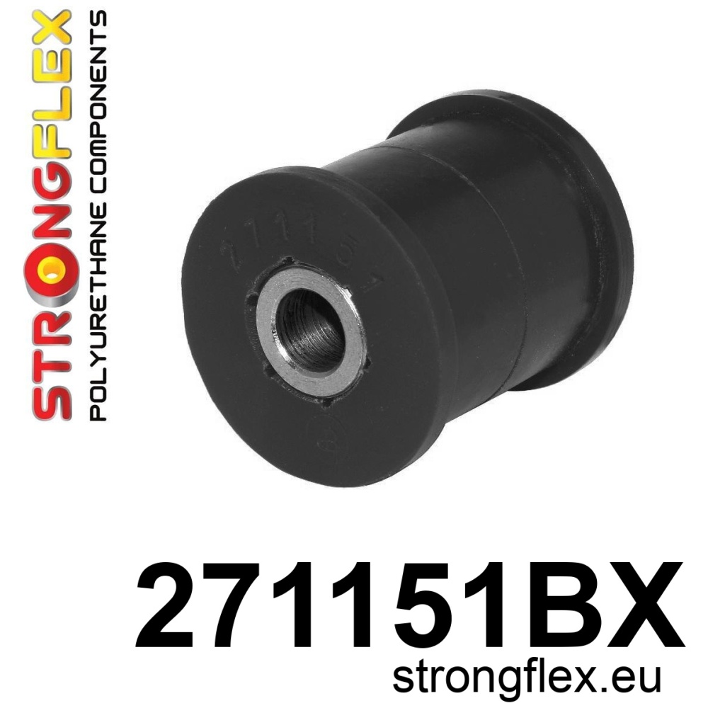 Strongflex Subaru Forester / Impreza / Legacy Achteras duwstang naar wielnaaf achterste rubber ZWART – 271151BX