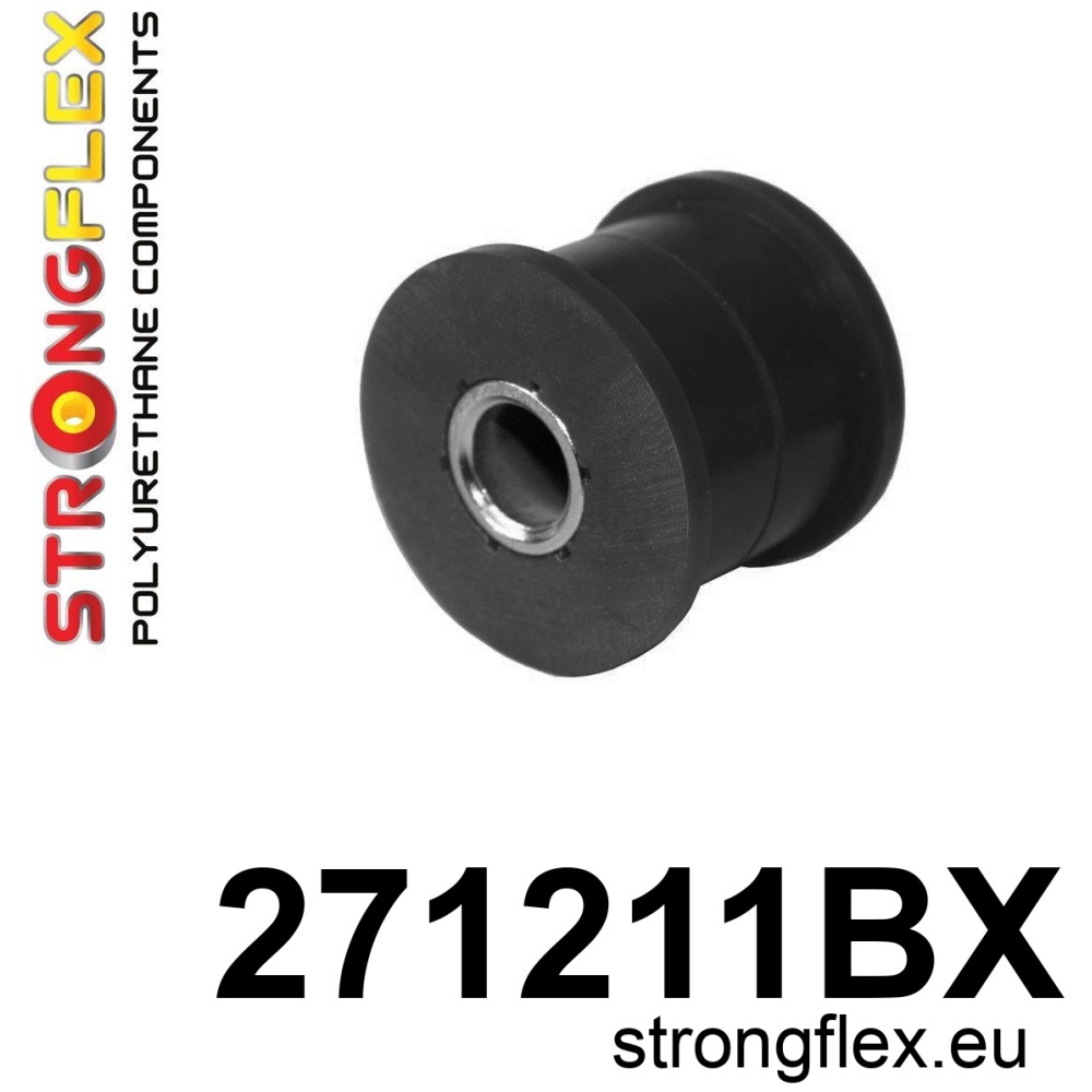 Strongflex Subaru Alcyone / SVX Achteras achterste trekstang buitenste rubber ZWART – 271211BX