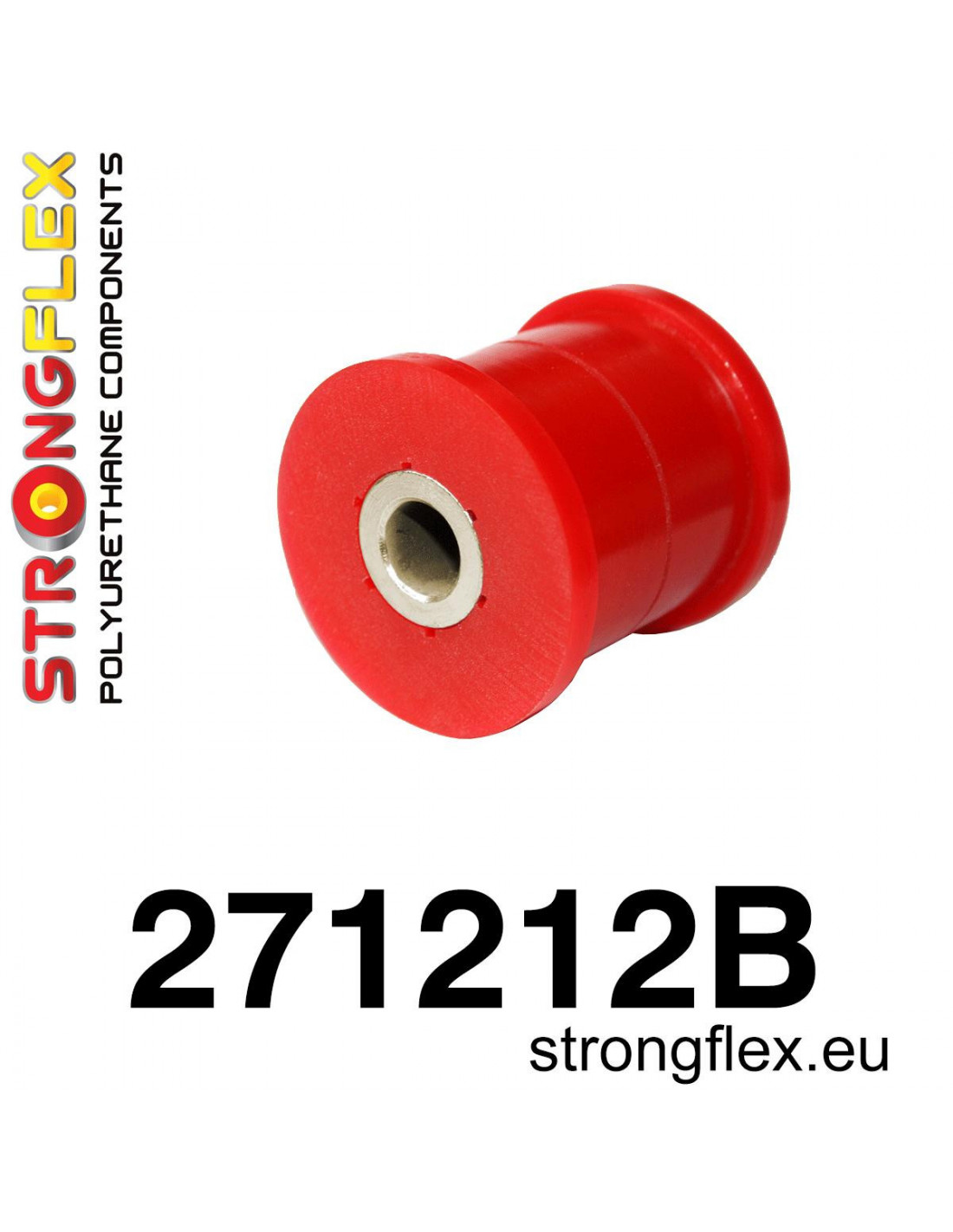 Strongflex Subaru Alcyone / SVX Achteras duwstang naar wielnaaf achterste rubber – 271212B 1 Strongflex Subaru Alcyone / SVX Achteras duwstang naar wielnaaf achterste rubber – 271212B