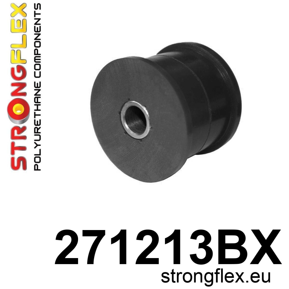 Strongflex Subaru Alcyone / SVX Achteras duwstang naar carrosserie voorste rubber ZWART – 271213BX