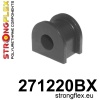 Strongflex Subaru Alcyone / SVX Achterste stabilisatorrubber 17mm ZWART – 271220BX