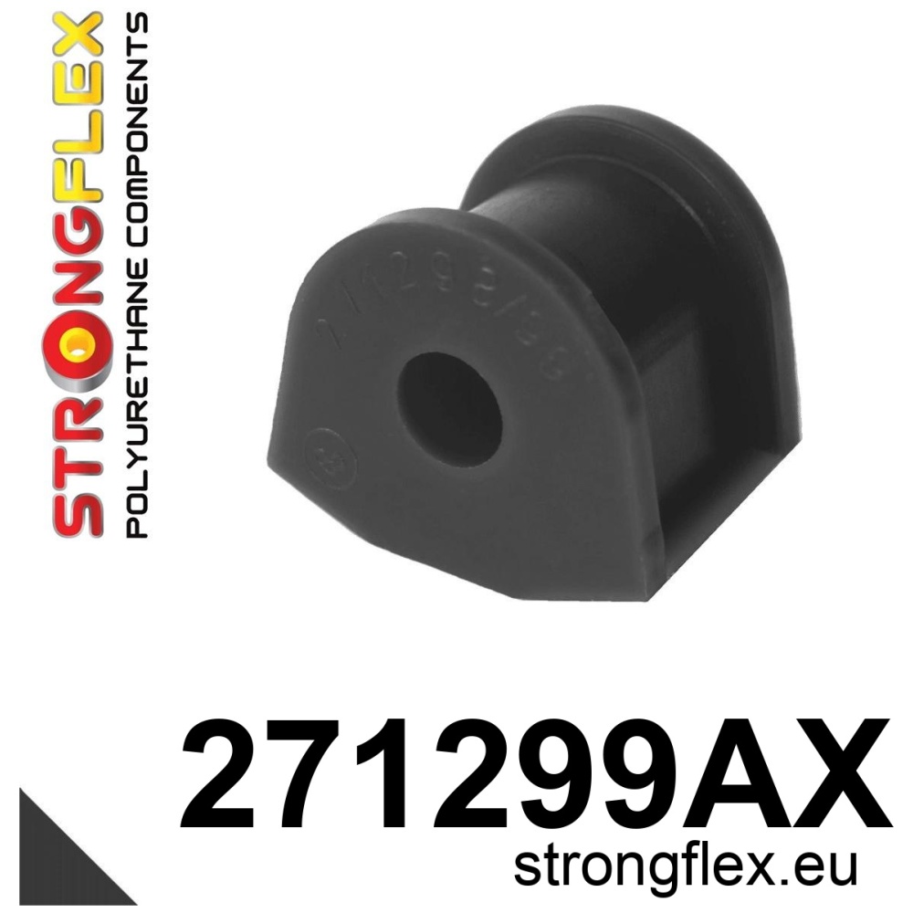 Strongflex Subaru Tribeca Achterste stabilisatorrubber 15mm SPORT ZWART – 271299AX