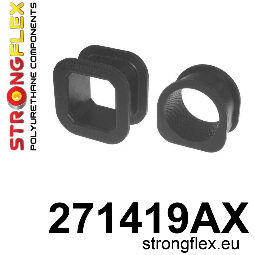 Strongflex Subaru Alcyone / Baja / Forester Rubber stuurhuis bevestiging SPORT ZWART – 271419AX