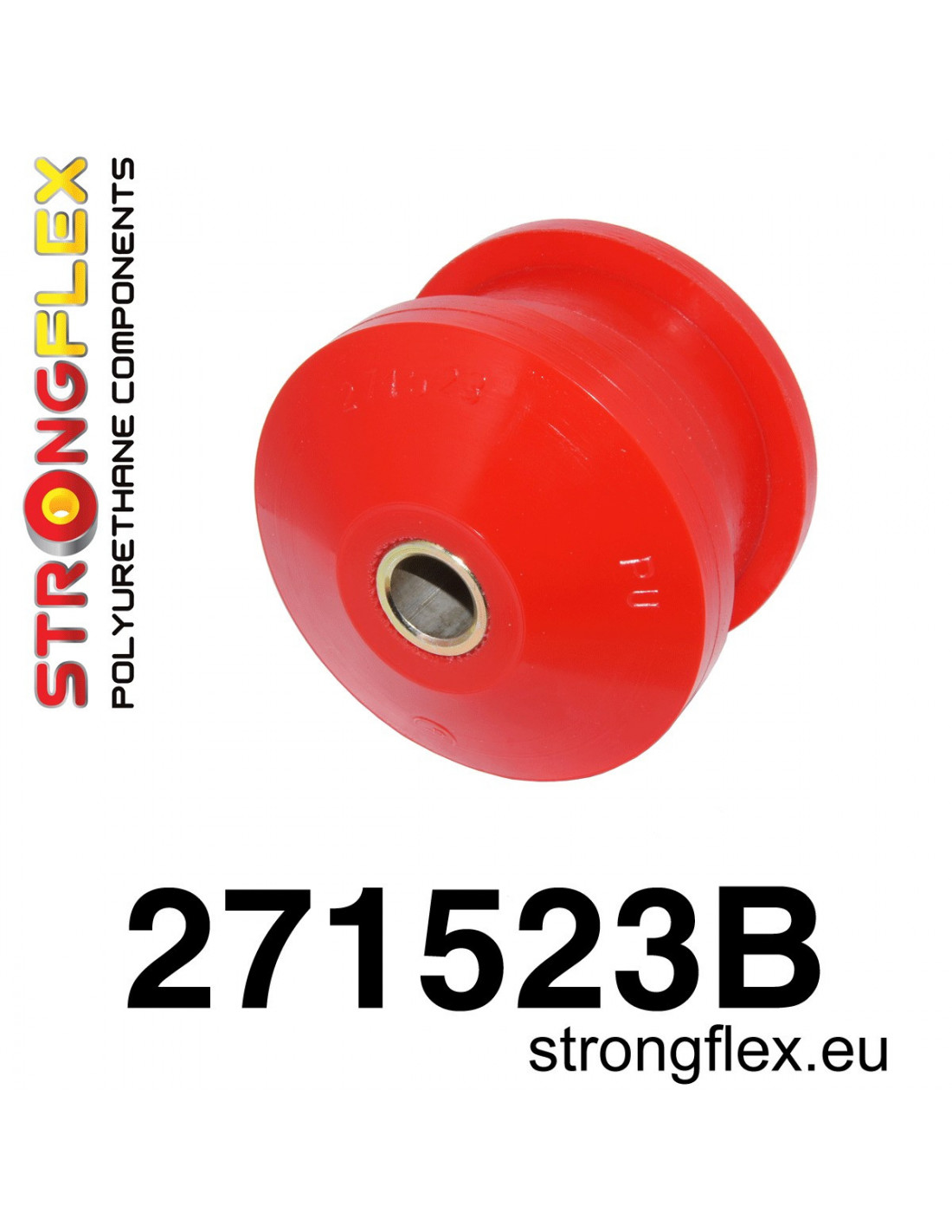 Strongflex Subaru Baja / Legacy / Outback Hinterachse-Längslenkerbuchse vorne – 271523B 1 Strongflex Subaru Baja / Legacy / Outback Achteras langsdraagarm voorste rubber – 271523B