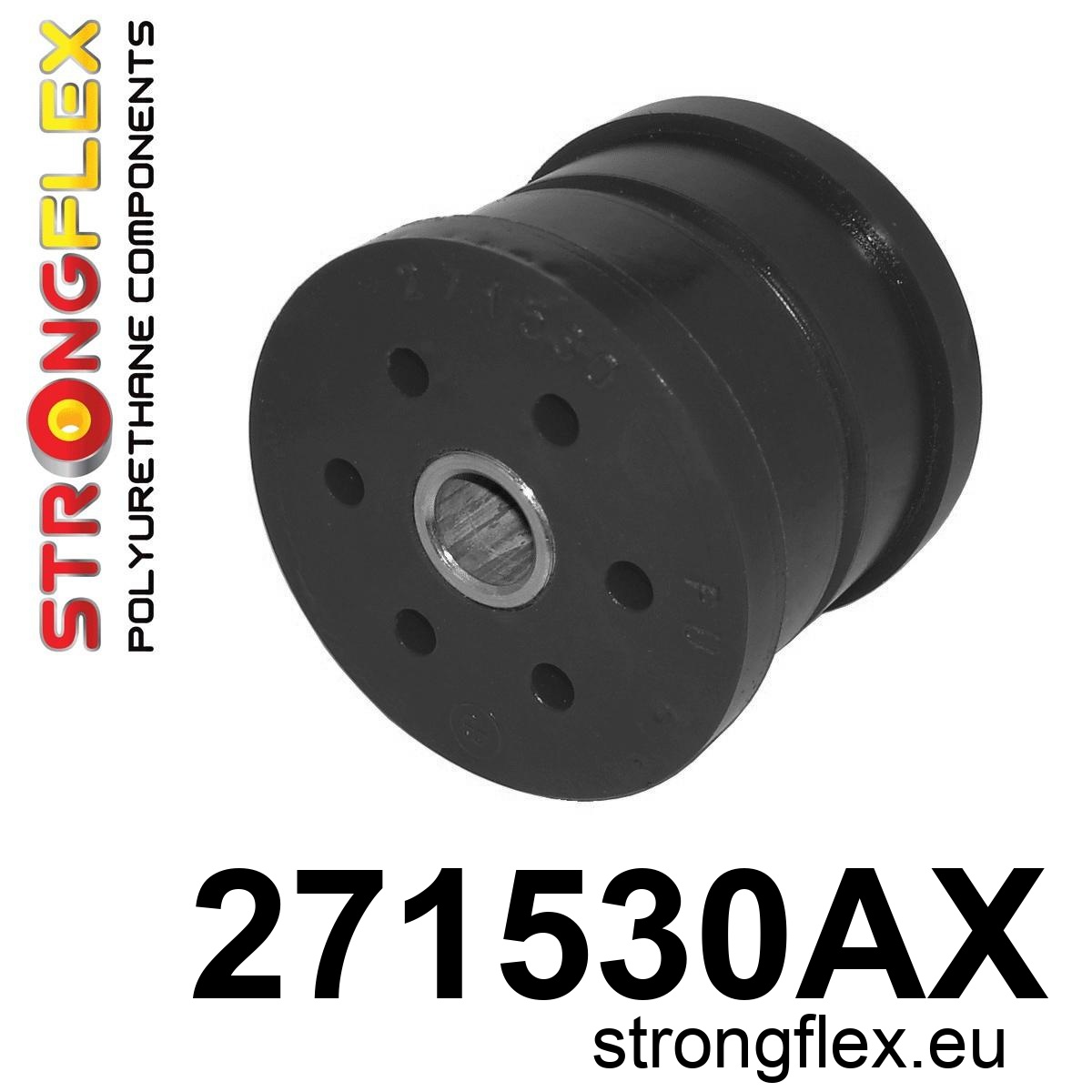 Strongflex Subaru Alcyone / SVX / Forester Rubber achteras-subframe ophanging -ton-lager SPORT ZWART – 271530AX 1 Strongflex Subaru Alcyone / SVX / Forester Rubber achteras-subframe ophanging -ton-lager SPORT ZWART – 271530AX