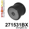 Strongflex Subaru Forester / Impreza / Legacy Rubber achteras differentieel ophanging ZWART – 271531BX