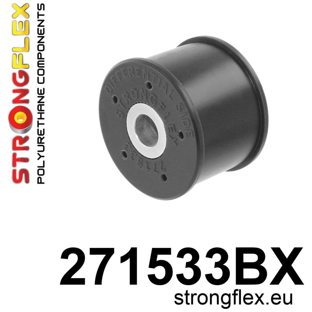 Strongflex Subaru Alcyone / SVX Achterste Diferentialrubber ZWART – 271533BX