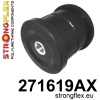 Strongflex Subaru Exiga / Impreza / Legacy Achteras-subframe rubber SPORT ZWART – 271619AX